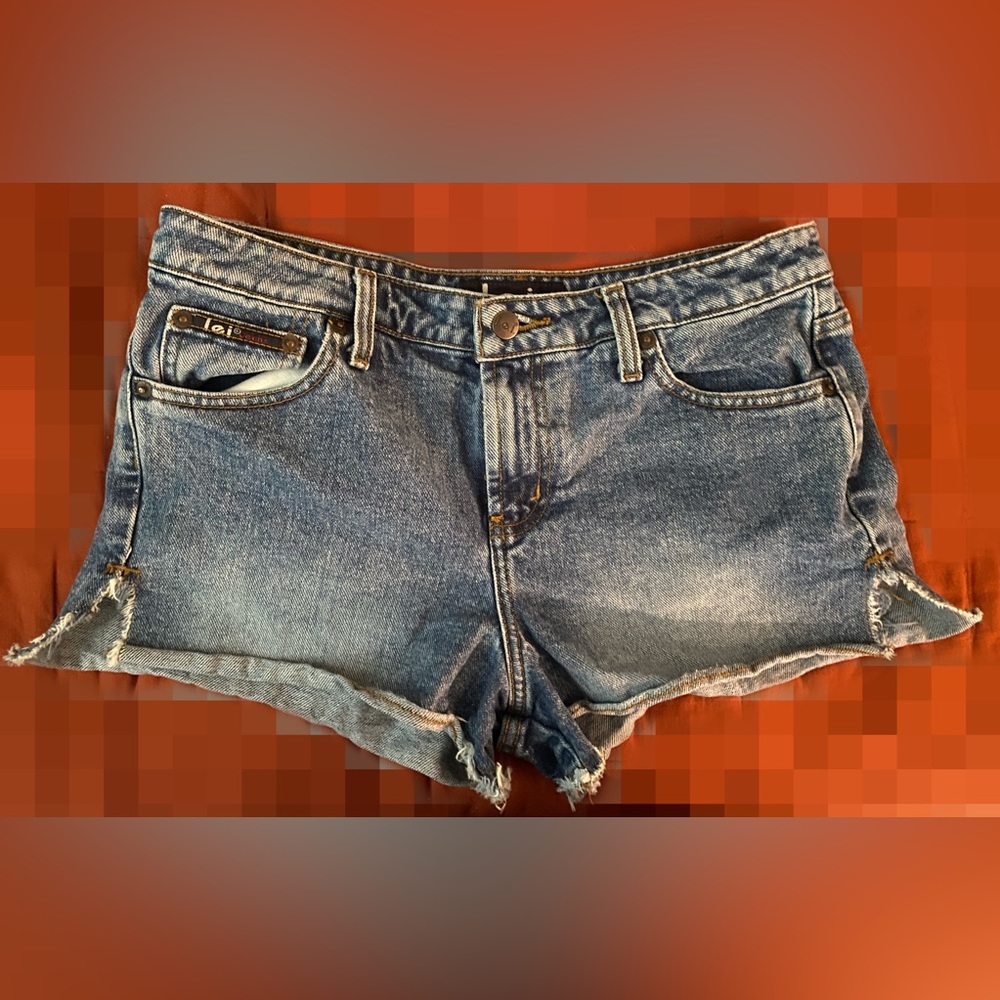 TRUE Y2K Vintage LEI Denim Short Shorts Women’s Size 11